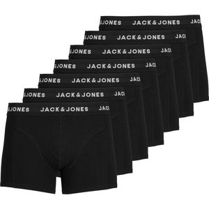 Jack and Jones - 7-Pack Boxershorts - Uni Black - Katoen