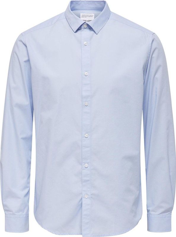 Onssane - Poplin Overhemd - Slim Fit - Lange Mouwen