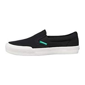 JACK & JONES Jfworson Canvas Slip Sneakers voor heren, antraciet, 40 EU