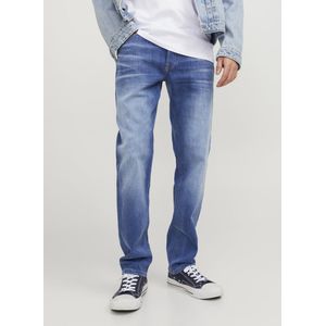 Jack & Jones - Mike - Jeans - Blauw - Katoen/Elastaan