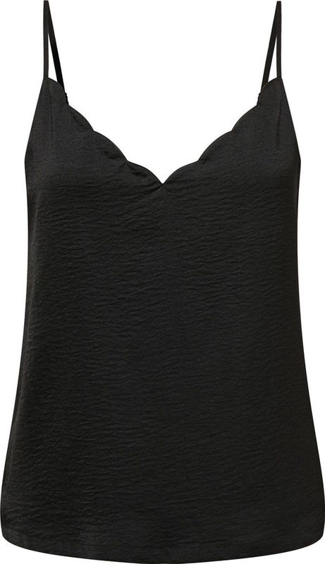 Only - Debbie - Blousetop - Effen - Satijn