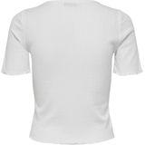 ONLY - ONLEMMA 15201206 - T-Shirt - Wit - Korte Mouwen
