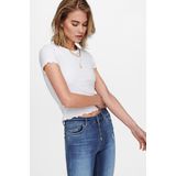ONLY - ONLEMMA 15201206 - T-Shirt - Wit - Korte Mouwen