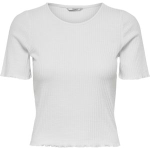 ONLY - ONLEMMA 15201206 - T-Shirt - Wit - Korte Mouwen