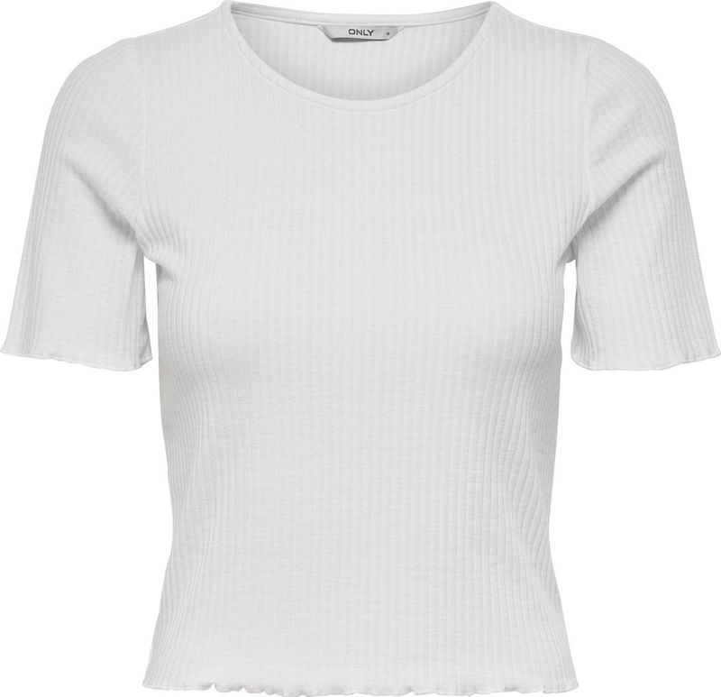 ONLY - ONLEMMA 15201206 - T-Shirt - Wit - Korte Mouwen