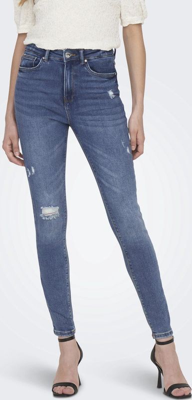 ONLY High-waist-Jeans Mila (1-tlg) Plain/ohne Details