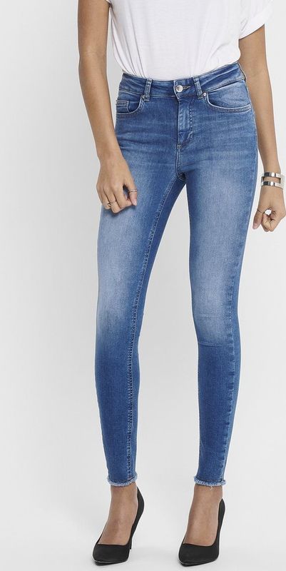 ONLY Ankle-Jeans »ONLBLUSH LIFE«, mit offenen Säumen