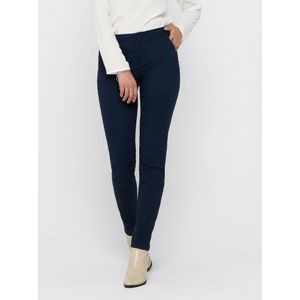 Only Paris Regular Chino Broek Blauw Vrouw