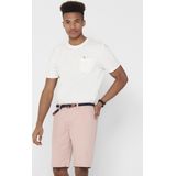 ONLY & SONS - INK REG SS - T-shirt - Cloud Dancer - Katoen