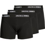 JACK&JONES ADDITIONALS JACANTHONY TRUNKS 3 PACK BLACK Heren Onderbroek - Maat M