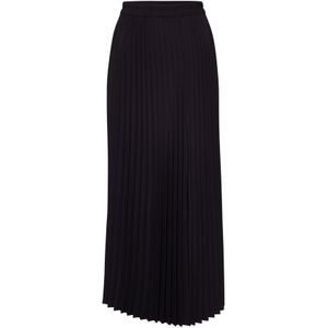 SELECTED FEMME Slfalexis Mw Midi Damesrok, zwart.