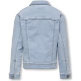 ICHI - IHSTAMPE JA - Jeansjack - Lichtblauw - Regular Fit