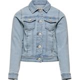 ONLY GIRLS - Denim Jas - Blauw - Katoen