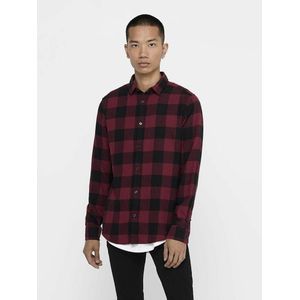 ONLY & SONS - Onsgudmund LS Checked Shirt Noos - Vrijetijdshemd - Geruit - Slim Fit