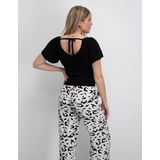 ONLY ONLLEELO BACK PULLOVER KNT NOOS Dames Trui - Korte Mouwen - Strikdetail