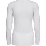 Only - Onllive - Longsleeve - Wit - Katoen
