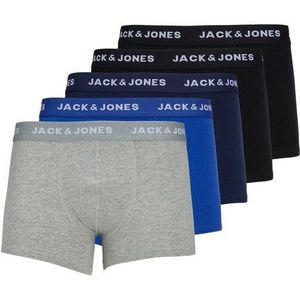 Jack & Jones - 5-pack Boxershorts Basic Multi II - Heren - Multinauwsluitend - Stretchkatoen