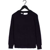 Selected Femme Lulu Ls Knit O neck B Truien & vesten Zwart
