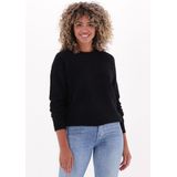 Selected Femme Lulu Ls Knit O neck B Truien & vesten Zwart