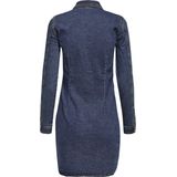 LEMMI - Donkerblauwe elastische jeans met slanke pijp