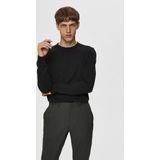 Osborne Knitwear Trui met V hals - Geelong wol - Teak - M