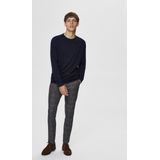 Selected Homme - Sweatshirt - Grijs - Katoen