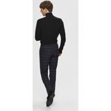 SELECTED HOMME - Vest - Zwart - Pima Katoen - Halve Ritssluiting