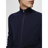 SELECTED HOMME Strickjacke »SLHBERG FULL ZIP CARDIGAN NOOS«