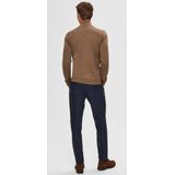 Selected - Berg Trui - Groen - Katoen - Volledige Rits