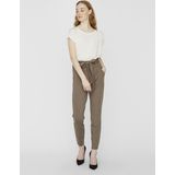 Paperbag Broek - Zwart - Katoen - Loose Fit