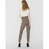 Paperbag Broek - Zwart - Katoen - Loose Fit