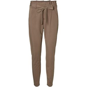 VERO MODA Damesbroek, enkellang, hoge taille, losse pasvorm, paperbag, bonge koord, (XL) W x 32L