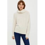VERO MODA VMDOFFY LS COWLNECK BLOUSE GA NOOS Dames Trui - Maat XS