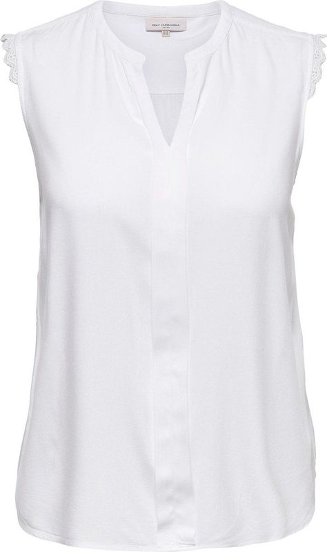 ONLY CARMAKOMA - CARMUMI - Top - Wit