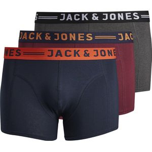 Jack & Jones PlusSize Boxershorts "JACLICHFIELD TRUNKS NOOS 3 PACK PLS", (Packung, 3 St.)