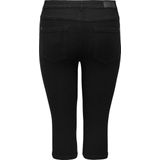 Jeans - Effen - Denim - 3/4 Lengte - Skinny Pasvorm - Mid Waist