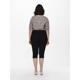 Jeans - Effen - Denim - 3/4 Lengte - Skinny Pasvorm - Mid Waist