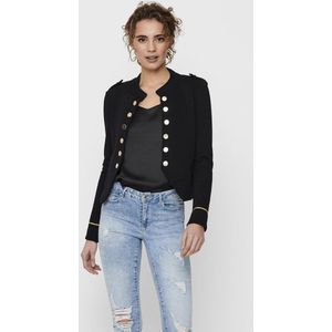 Blazers - Effen - Katoen - Lange Mouw - Normale Pasvorm