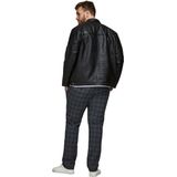 Tussenjassen - Black - 3 Zakken - Ritssluiting - Staande Kraag - Lange Mouwen