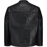 Tussenjassen - Black - 3 Zakken - Ritssluiting - Staande Kraag - Lange Mouwen