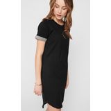 Jacqueline de Yong - Jdyivy Life SS Dress - A-Lijn Jurk - Zwart - Katoen/Polyester