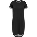 Jacqueline de Yong - Jdyivy Life SS Dress - A-Lijn Jurk - Zwart - Katoen/Polyester