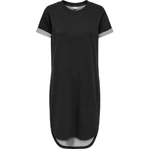 Jacqueline de Yong - Jdyivy Life SS Dress - A-Lijn Jurk - Zwart - Katoen/Polyester
