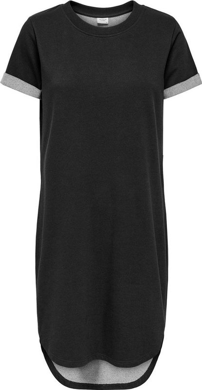 Jacqueline de Yong - Jdyivy Life SS Dress - A-Lijn Jurk - Zwart - Katoen/Polyester