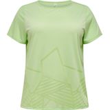 Only Play Magdalena SS BURNOUT TEE - CURVY - Maat 46