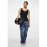 PIECES Top PCBARBERA Zwart