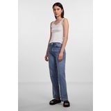 Pieces hemdje met kant - Lace Top - Barbera - Wit