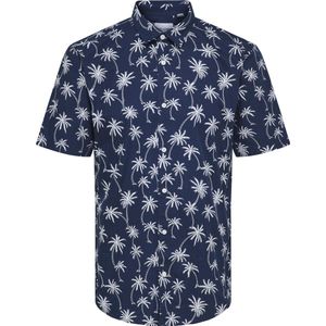 ONLY & SONS - VAIN SS PRINTED POPLIN - Jurk - Blues - Katoen