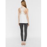 Vero Moda Top Vmana S l Lace Top Noos 10233213 Snow White Dames