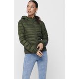 Damesjas - Lichte - Bodywarmer - Regular Fit - Heuplengte - Schuine Zakken